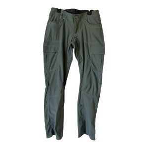 🌲 KÜHL Outdoor Cargo Pants | Women’s Size 4 Reg | Olive Green Performance Pants